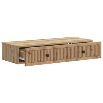 Wandmontierter Beistelltisch 87,5 x 34,5 x 17 cm Holzwerkstoff