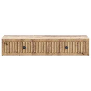 Wandmontierter Beistelltisch 87,5 x 34,5 x 17 cm Holzwerkstoff