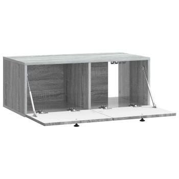 Wandmontierter TV-Schrank Graues Sonoma 78,5 x 41 x 30 cm