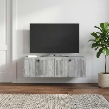 Wandmontierter TV-Schrank Graues Sonoma 98 x 41 x 30 cm
