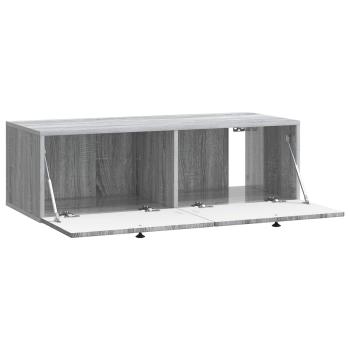 Wandmontierter TV-Schrank Graues Sonoma 98 x 41 x 30 cm