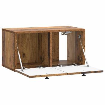 Wandmontierter TV-Schrank Altholz 59,5 x 31 x 30 cm