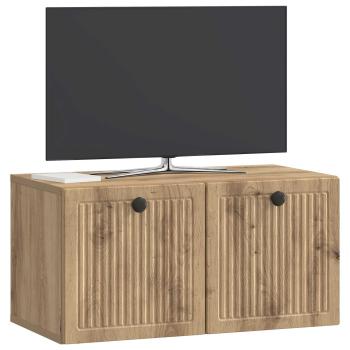 Wandmontierter TV-Schrank 59,5 x 31 x 30 cm Artisan-Eiche