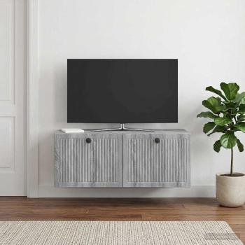 Wandmontierter TV-Schrank Graues Sonoma 78,5 x 31 x 30 cm