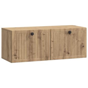 Wandmontierter TV-Schrank 78,5 x 31 x 30 cm Artisan-Eiche