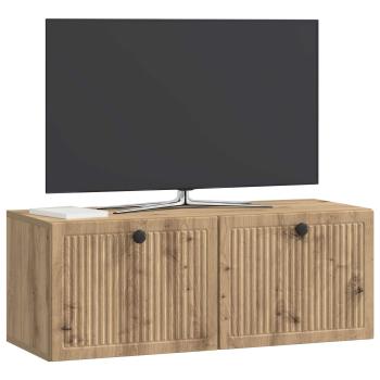 Wandmontierter TV-Schrank 78,5 x 31 x 30 cm Artisan-Eiche