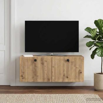 Wandmontierter TV-Schrank 78,5 x 31 x 30 cm Artisan-Eiche