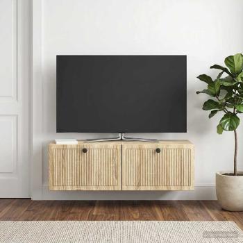 Wandmontierter TV-Schrank Sonoma-Eiche 98 x 31 x 30 cm