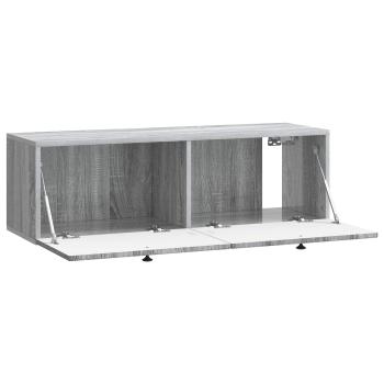 Wandmontierter TV-Schrank Graues Sonoma 98 x 31 x 30 cm