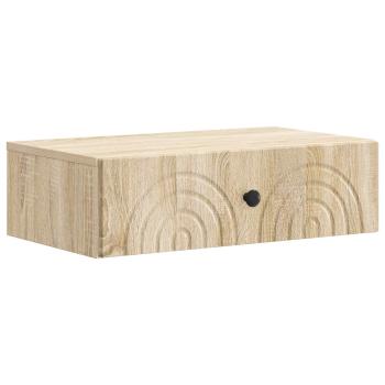 Wandmontierter Beistelltisch 59 x 34,5 x 17 cm Holzwerkstoff