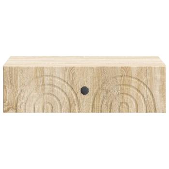 Wandmontierter Beistelltisch 59 x 34,5 x 17 cm Holzwerkstoff