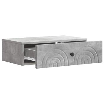Wandmontierter Beistelltisch 59 x 34,5 x 17 cm Holzwerkstoff