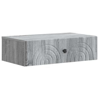 Wandmontierter Beistelltisch 59 x 34,5 x 17 cm Holzwerkstoff