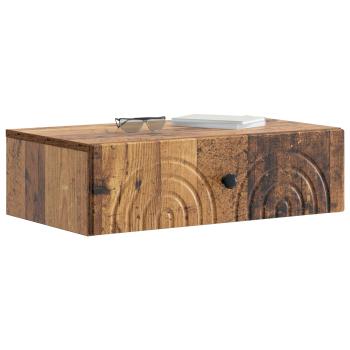 Wandmontierter Beistelltisch 59 x 34,5 x 17 cm Holzwerkstoff