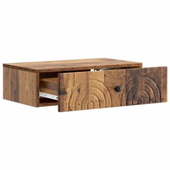 Wandmontierter Beistelltisch 59 x 34,5 x 17 cm Holzwerkstoff