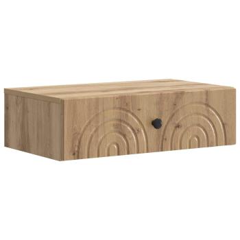 Wandmontierter Beistelltisch 59 x 34,5 x 17 cm Holzwerkstoff