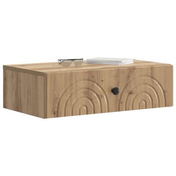 Wandmontierter Beistelltisch 59 x 34,5 x 17 cm Holzwerkstoff