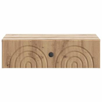 Wandmontierter Beistelltisch 59 x 34,5 x 17 cm Holzwerkstoff
