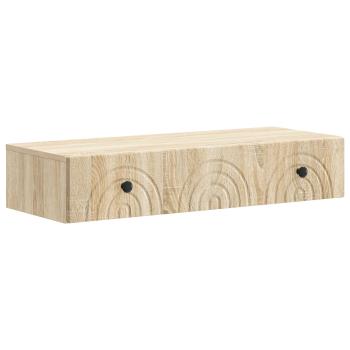 Wandmontierter Beistelltisch 87,5 x 34,5 x 17 cm Holzwerkstoff