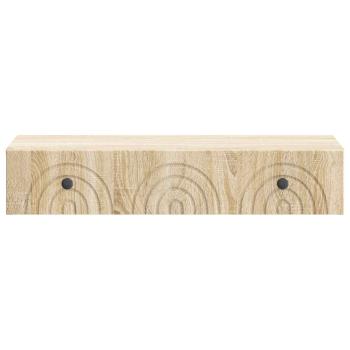 Wandmontierter Beistelltisch 87,5 x 34,5 x 17 cm Holzwerkstoff