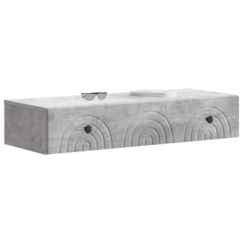 Wandmontierter Beistelltisch 87,5 x 34,5 x 17 cm Holzwerkstoff