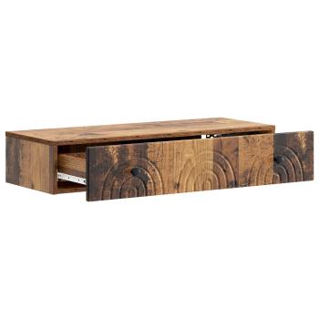 Wandmontierter Beistelltisch 87,5 x 34,5 x 17 cm Holzwerkstoff