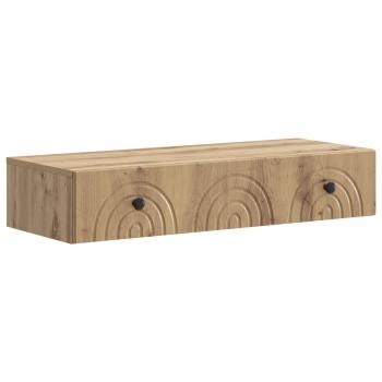 Wandmontierter Beistelltisch 87,5 x 34,5 x 17 cm Holzwerkstoff