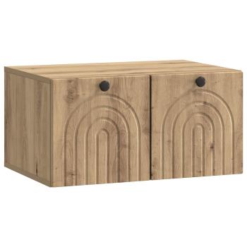 Wandmontierter TV-Schrank 59,5 x 41 x 30 cm Artisan-Eiche