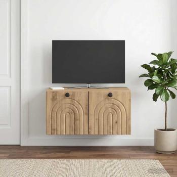 Wandmontierter TV-Schrank 59,5 x 41 x 30 cm Artisan-Eiche