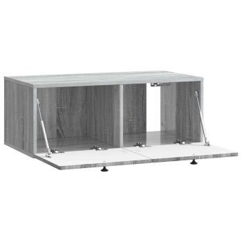 Wandmontierter TV-Schrank Graues Sonoma 78,5 x 41 x 30 cm