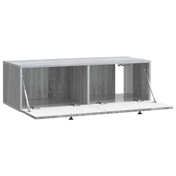 Wandmontierter TV-Schrank Graues Sonoma 99 x 41 x 30 cm