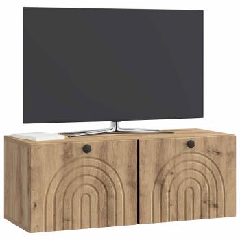 Wandmontierter TV-Schrank 78,5 x 31 x 30 cm Artisan-Eiche