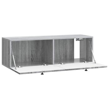 Wandmontierter TV-Schrank Graues Sonoma 98 x 31 x 30 cm