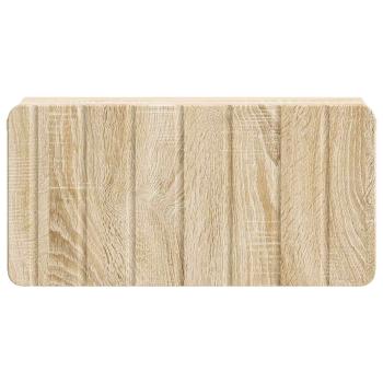 Wandmontierter Nachttisch Sonoma-Eiche 49 x 34,5 x 24 cm
