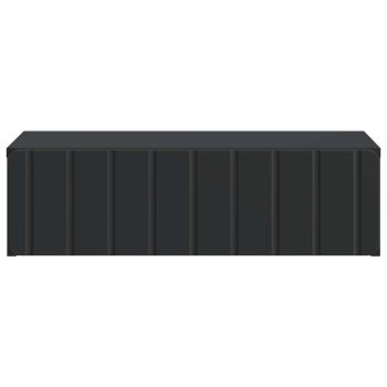 Wandmontierter Beistelltisch Schwarz 59 x 34,5 x 17 cm