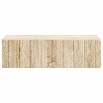 Wandmontierter Beistelltisch Sonoma-Eiche 59 x 34,5 x 17 cm