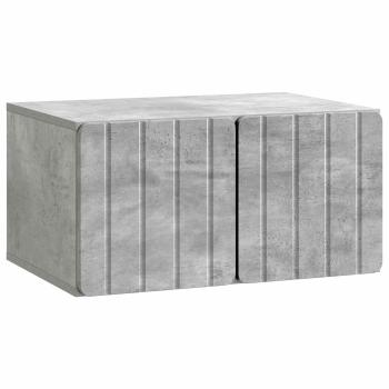 Wandmontierter TV-Schrank 59,5 x 41 x 30 cm Betongrau
