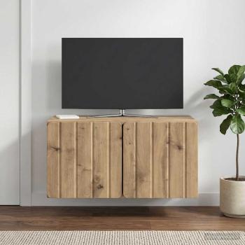 ARDEBO.de - Wandmontierter TV-Schrank 59,5 x 41 x 30 cm Artisan-Eiche