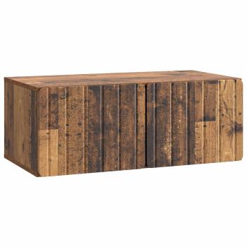 Wandmontierter TV-Schrank 78,5 x 41 x 30 cm Altholz
