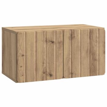 Wandmontierter TV-Schrank 59,5 x 31 x 30 cm Artisan-Eiche