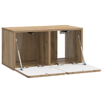 Wandmontierter TV-Schrank 59,5 x 31 x 30 cm Artisan-Eiche