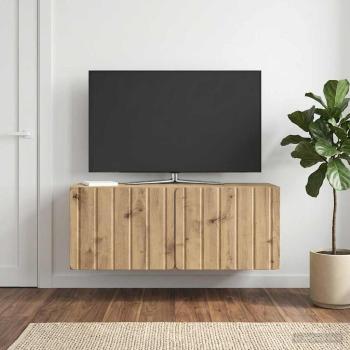 ARDEBO.de - Wandmontierter TV-Schrank 78,5 x 31 x 30 cm Artisan-Eiche