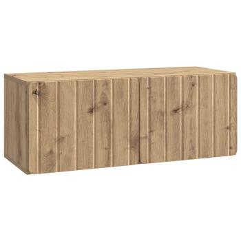 Wandmontierter TV-Schrank 78,5 x 31 x 30 cm Artisan-Eiche