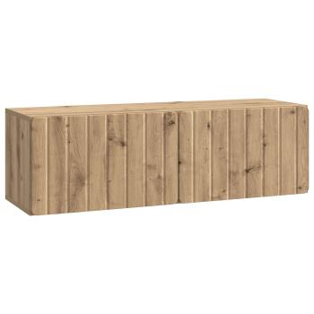 Wandmontierter TV-Schrank 98 x 31 x 30 cm Artisan-Eiche