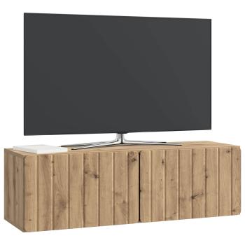 Wandmontierter TV-Schrank 98 x 31 x 30 cm Artisan-Eiche