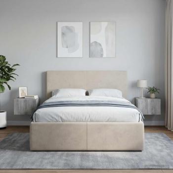Wandmontierter Nachttisch 2 Stk. Sonoma-Grau 33 x 34,5 x 20 cm