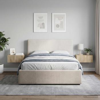 Wandmontierter Nachttisch 2 Stk. Sonoma-Eiche 49 x 34,5 x 20 cm