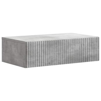 Wandmontierter Beistelltisch 59 x 34,5 x 17 cm Holzwerkstoff