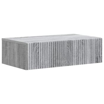 Wandmontierter Beistelltisch 59 x 34,5 x 17 cm Holzwerkstoff
