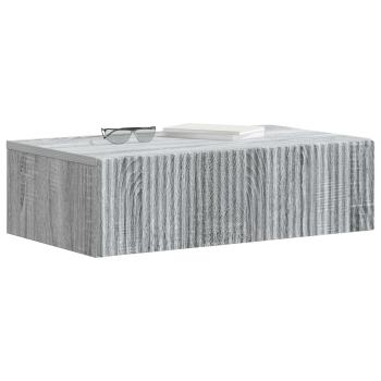 Wandmontierter Beistelltisch 59 x 34,5 x 17 cm Holzwerkstoff
